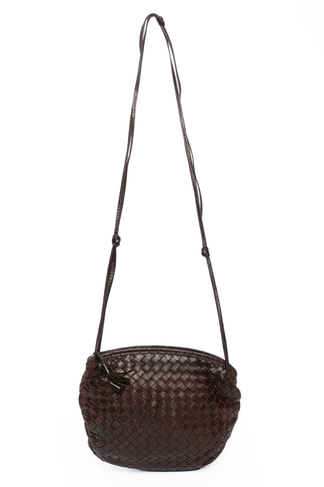 Bottega Veneta Vintage Intrecciato Nodini Crossbody