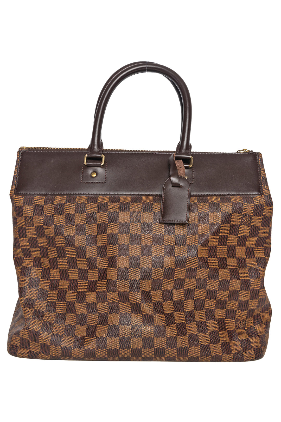 Louis Vuitton 1998 Damier Ebene Greenwich PM Duffle Bags