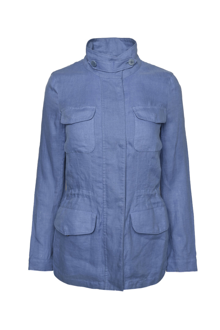 Loro Piana Size 2 Traveller Linen Jacket