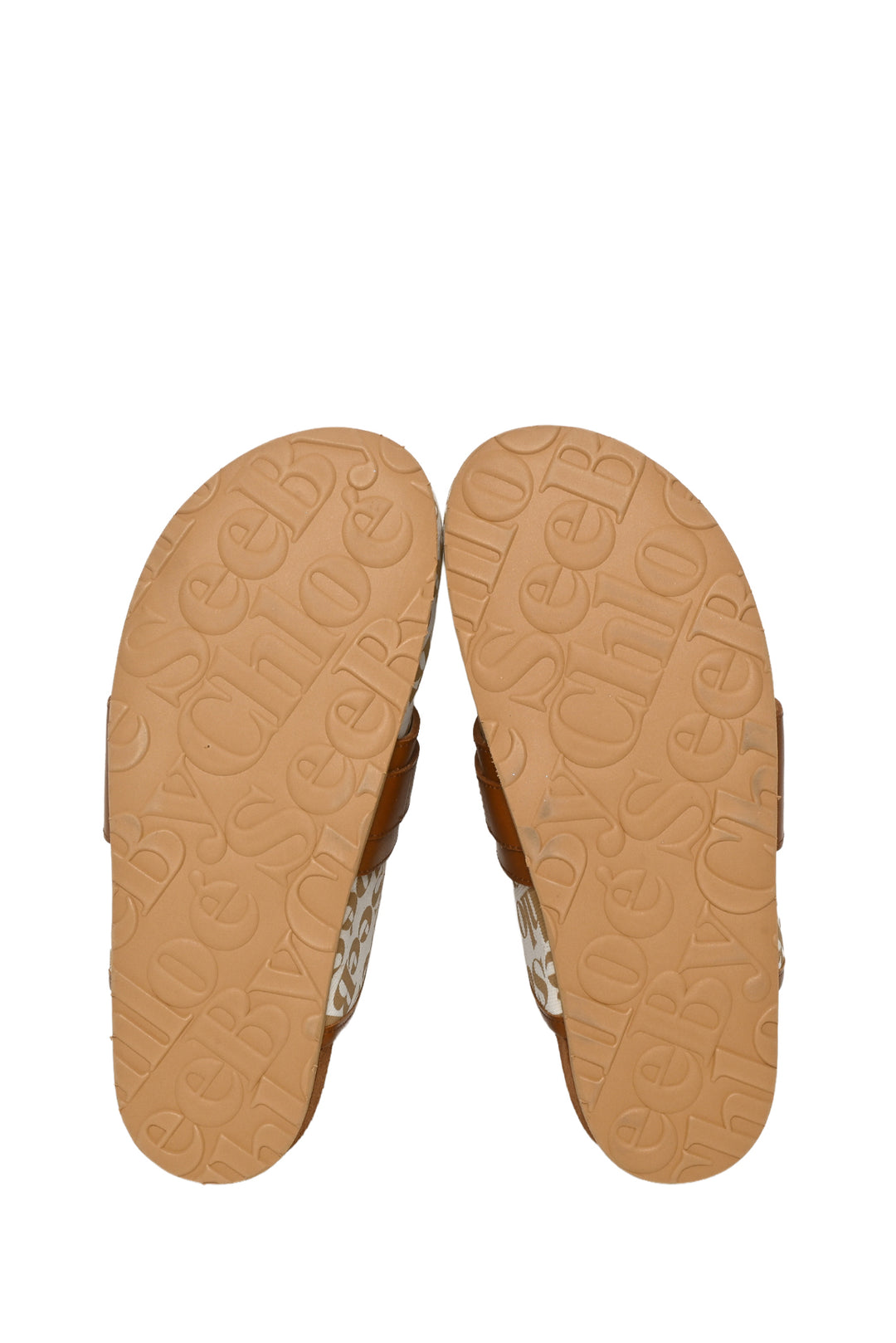 See by Chloe Size 36 Monogram Canvas Gema Mules