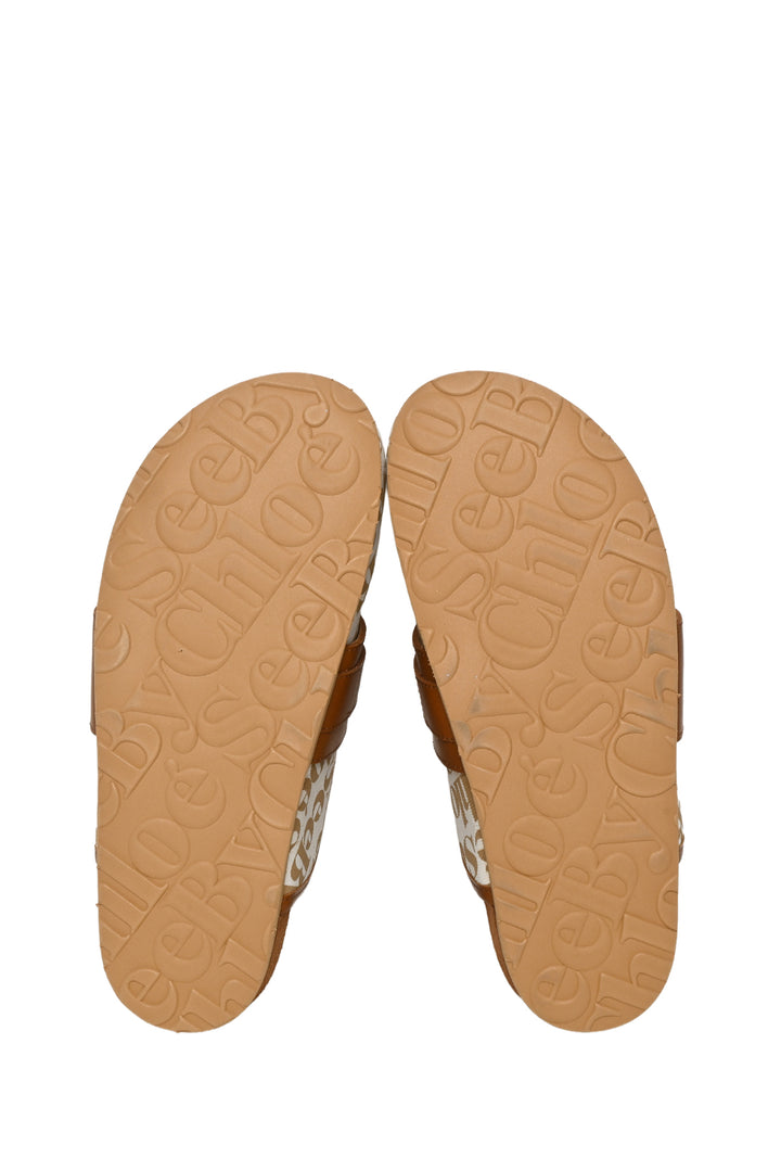See by Chloe Size 36 Monogram Canvas Gema Mules