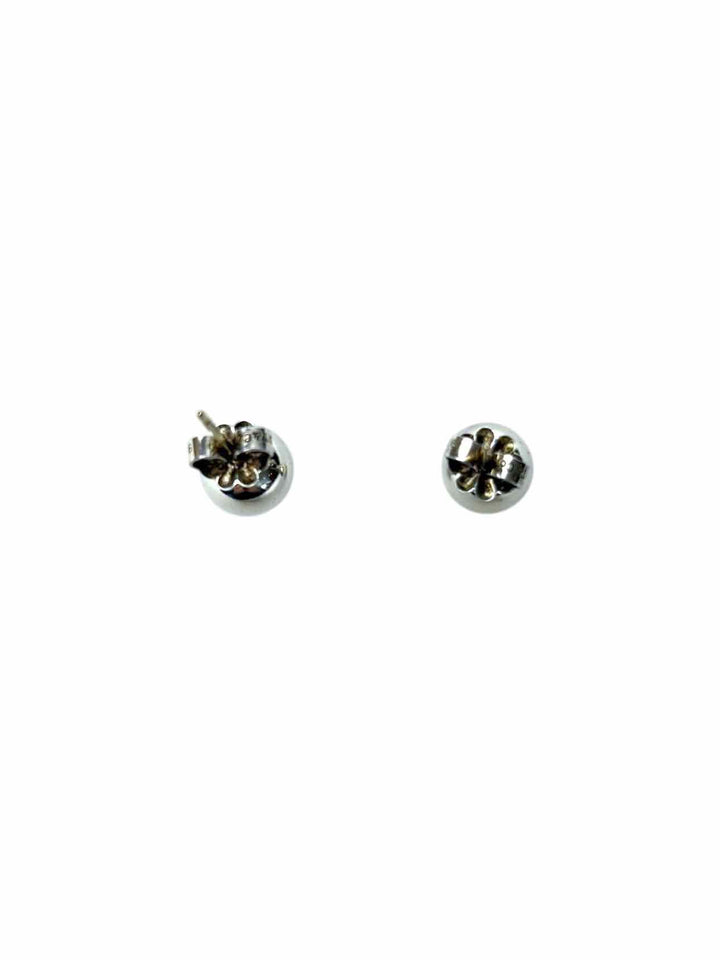 Tiffany & Co Silver Hardware Ball Stud Earrings