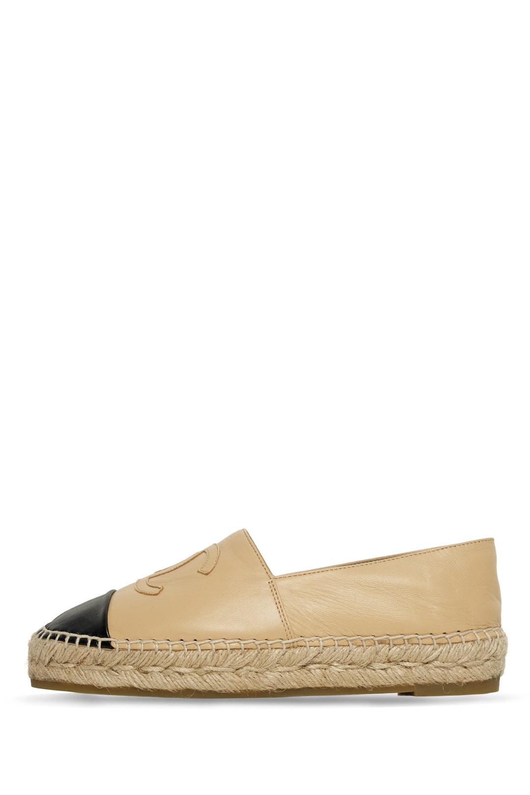 Chanel Size 36 Lambskin CC Espadrilles