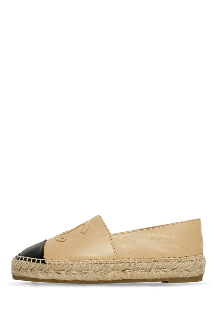 Chanel Size 36 Lambskin CC Espadrilles