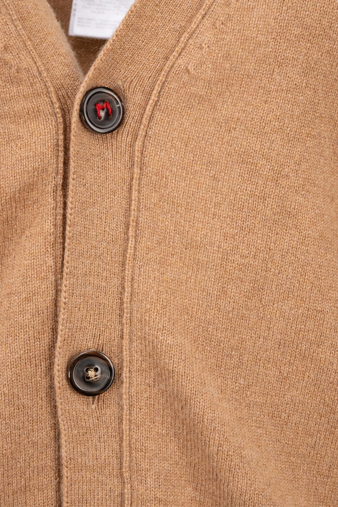 Maison Margiela Size L Men's V-Neck Cashmere Cardigan