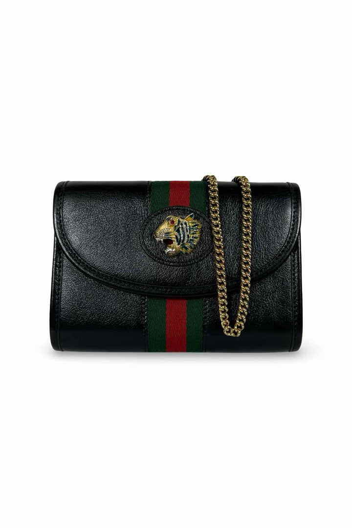 Gucci Rajah Web Chain Mini Crossbody