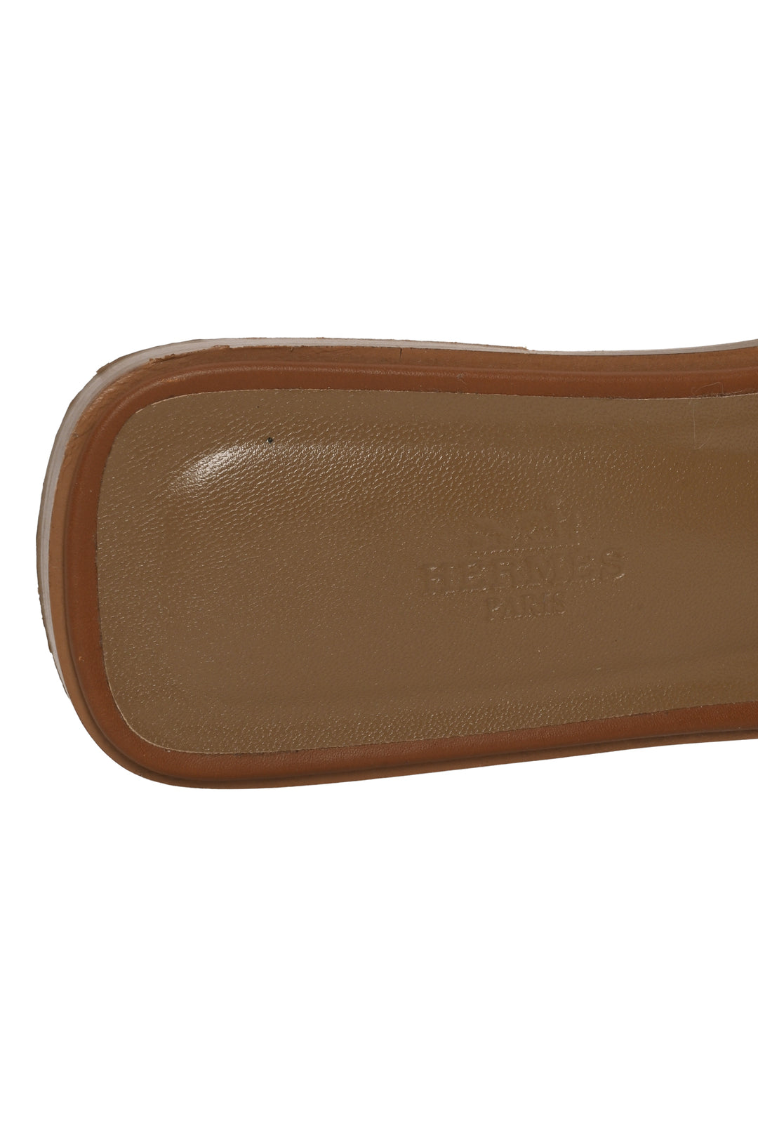 Hermes Size 39 Oran Sandal