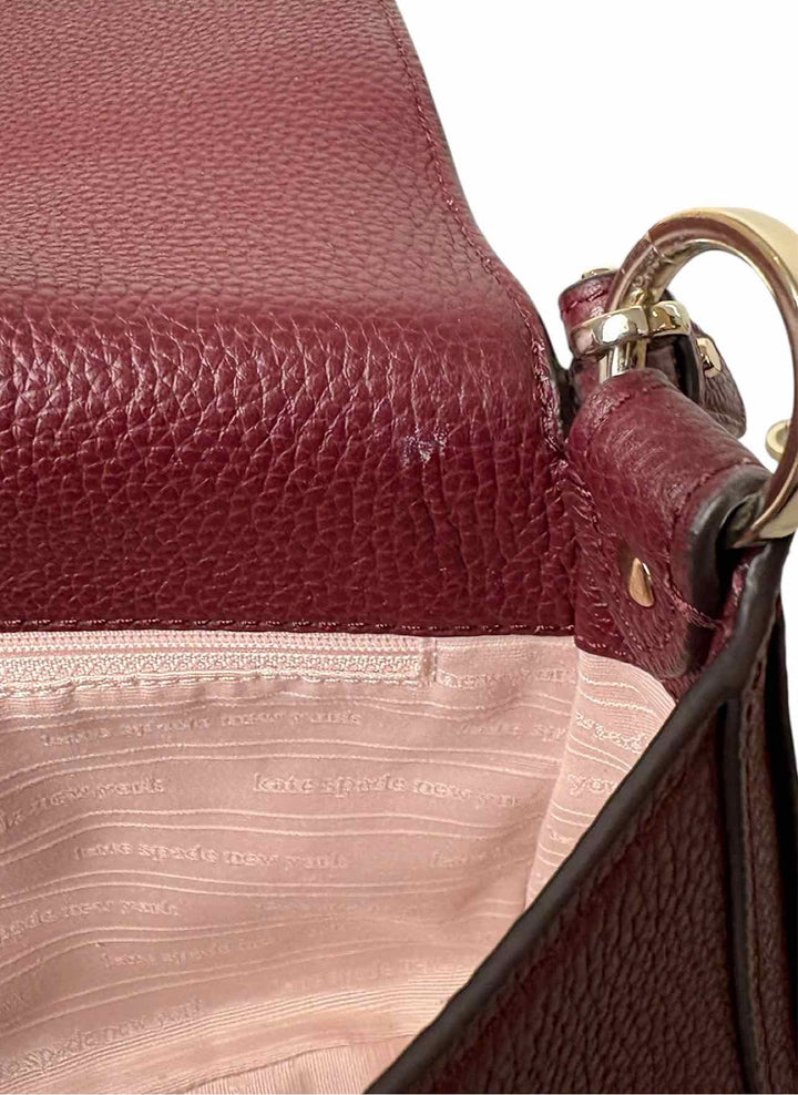 Kate Spade Hudson Convertible Medium Leather Purse