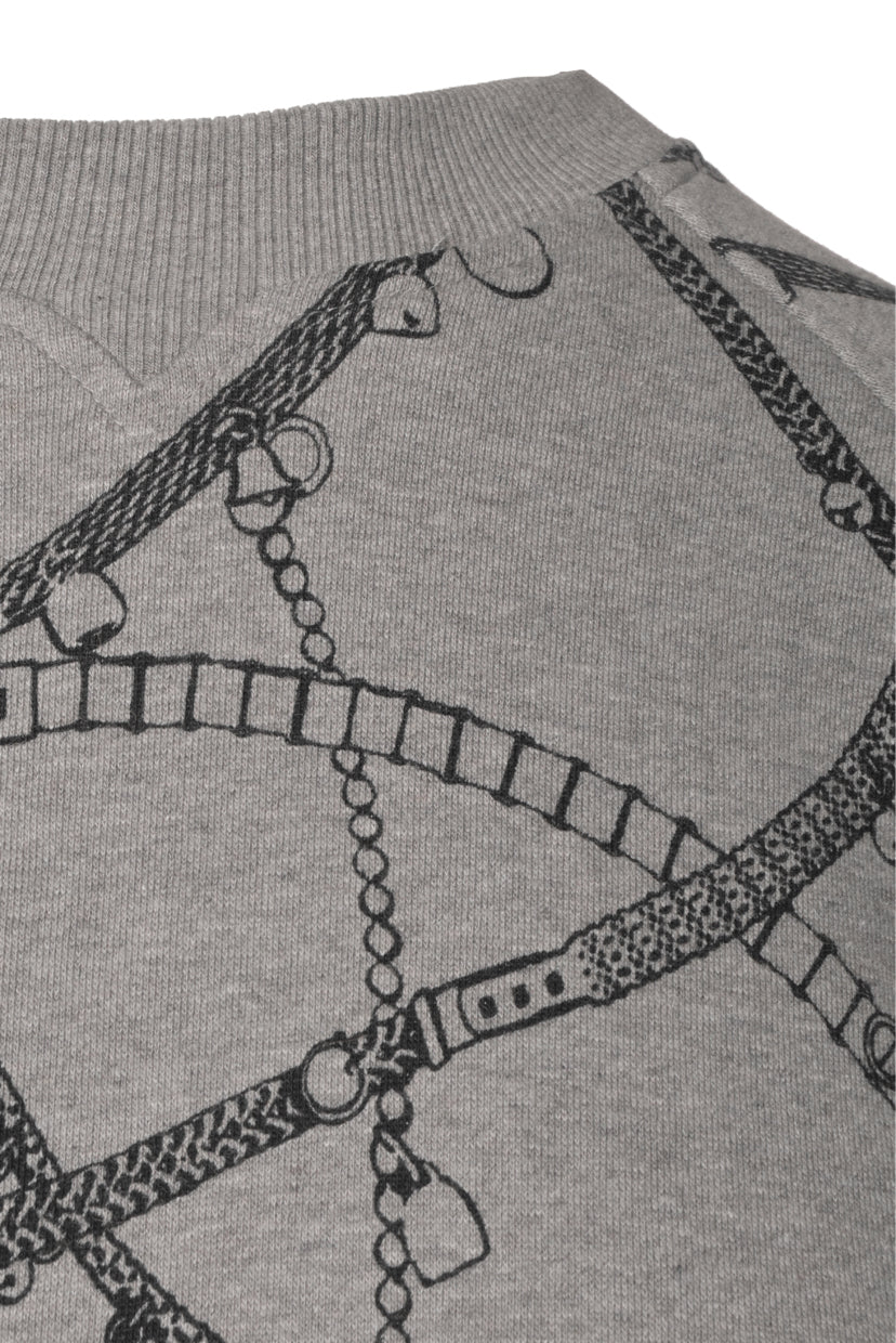 Hermes Size 34 "Tresor de Medor" Sweatshirt