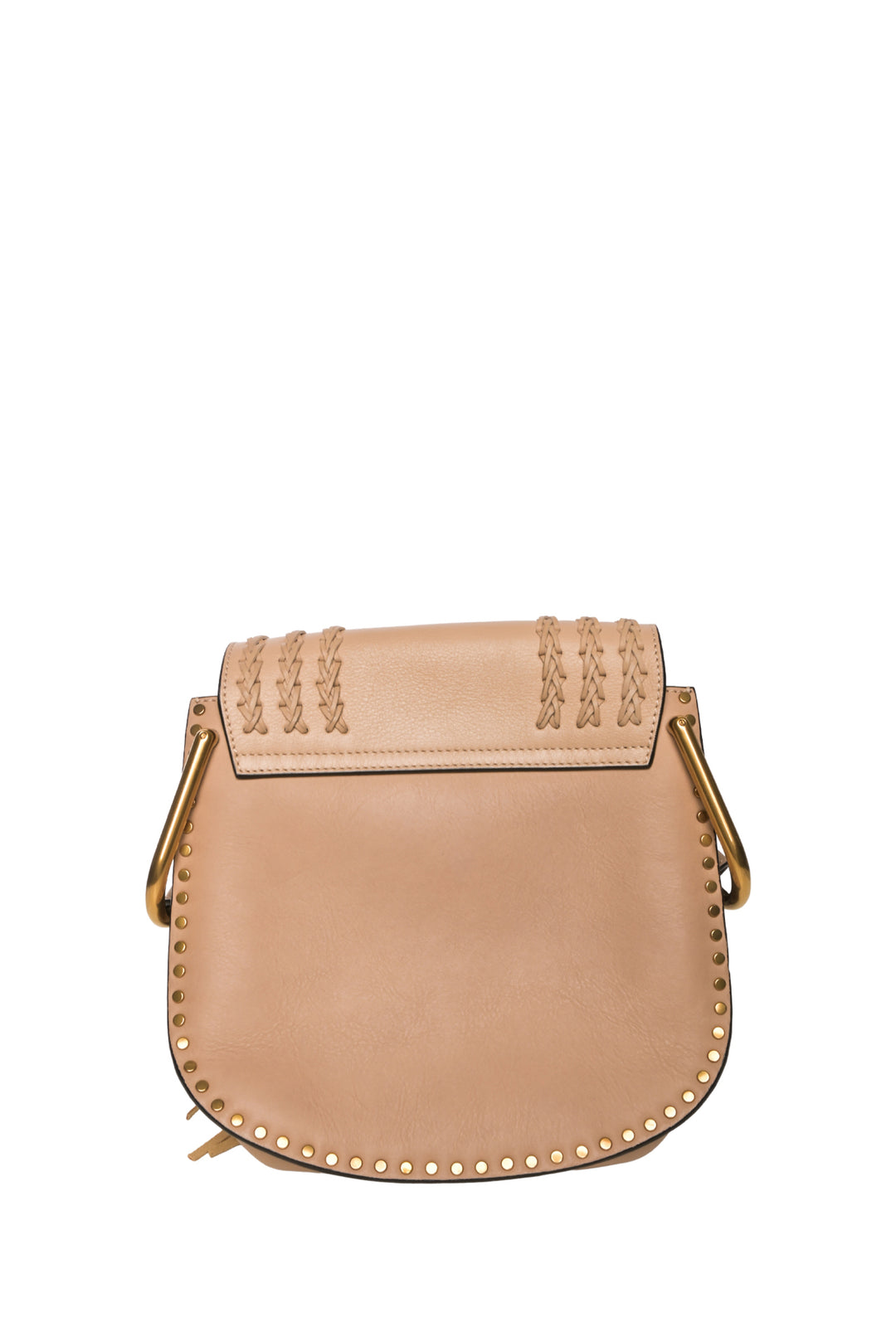 Chloe Braided Leather Hudson Crossbody