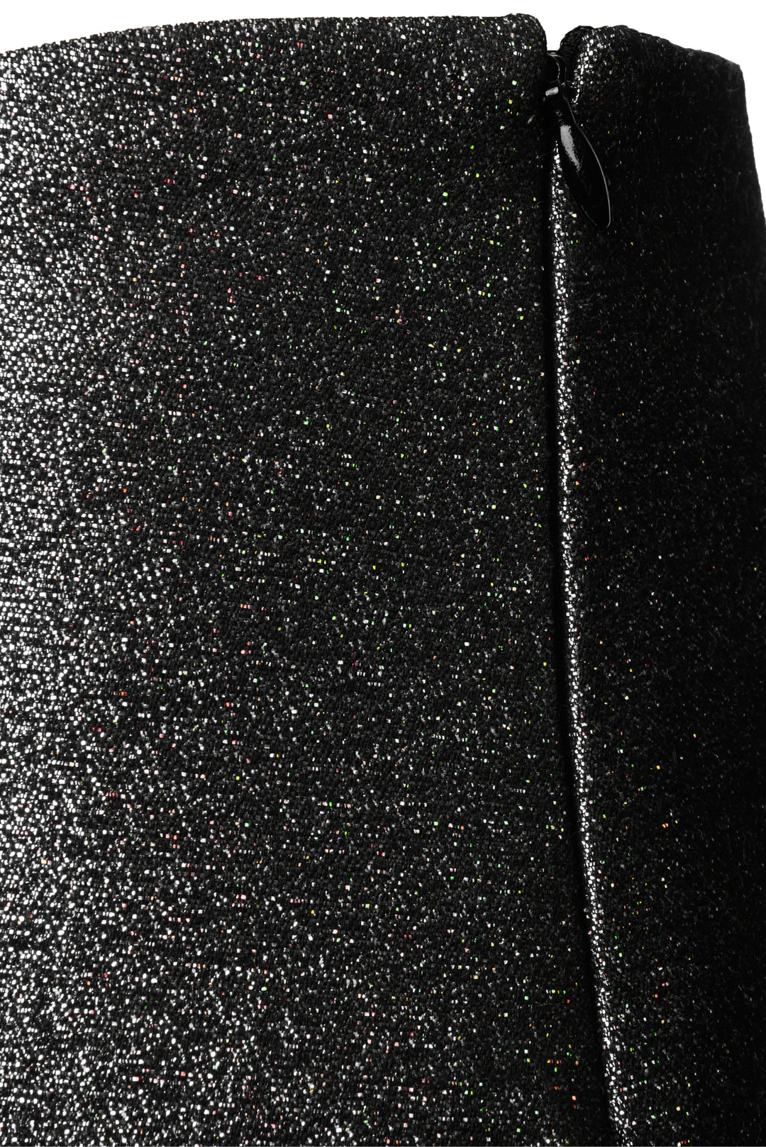 The Attico Size 40 Wave Tech Shimmering Mini Skirt