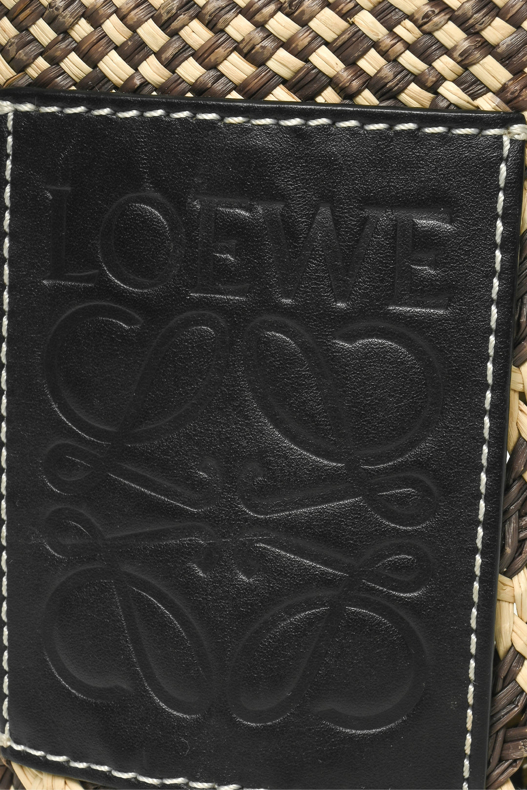 Loewe Paula's Ibiza Straw Cylinder Pocket Bag