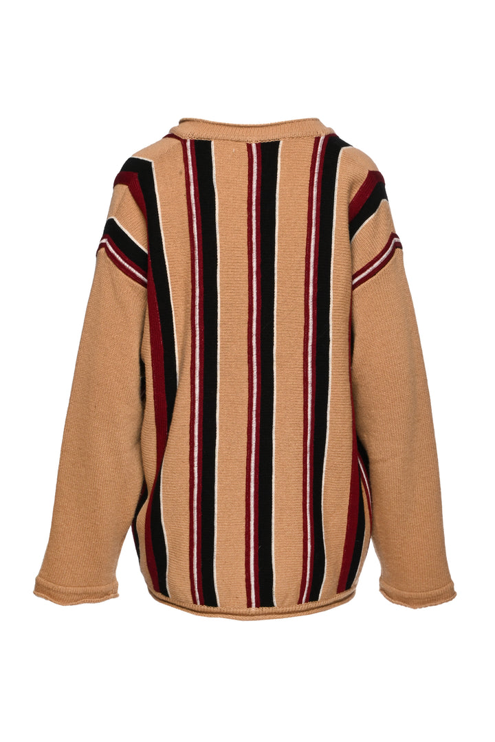 Marni Size 40 Striped Wool Sweater