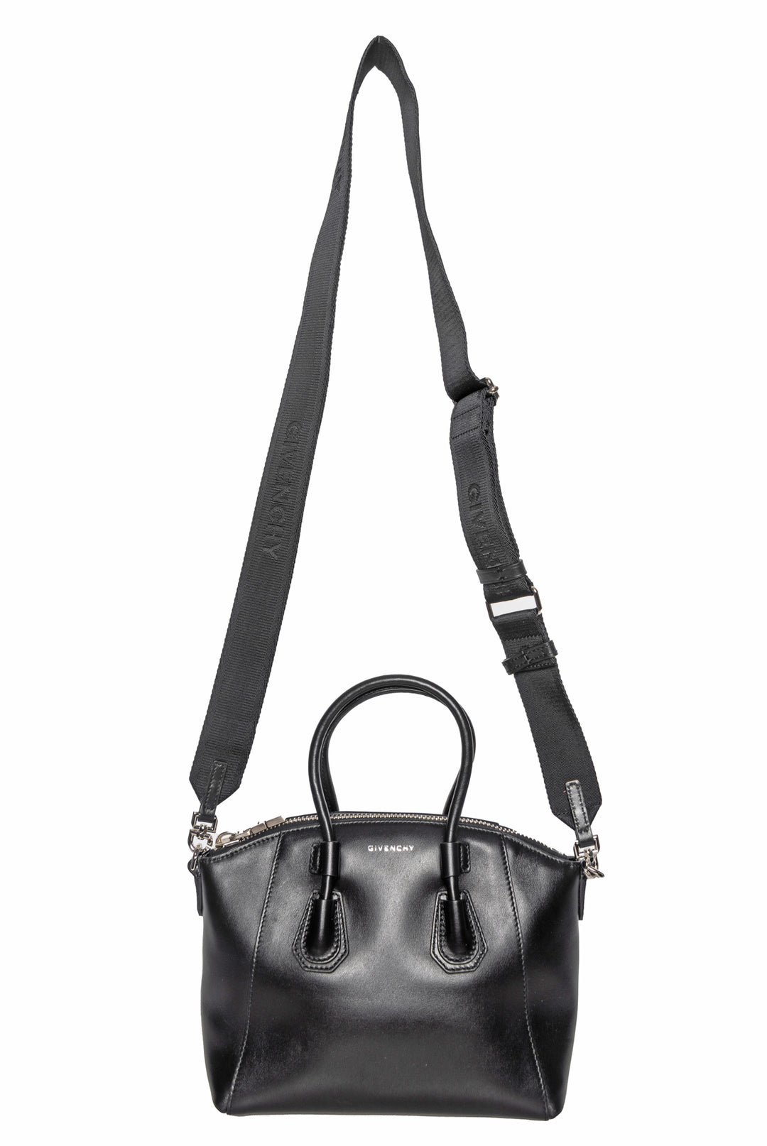 Givenchy Mini Antigona Sport Leather Shoulder Bag