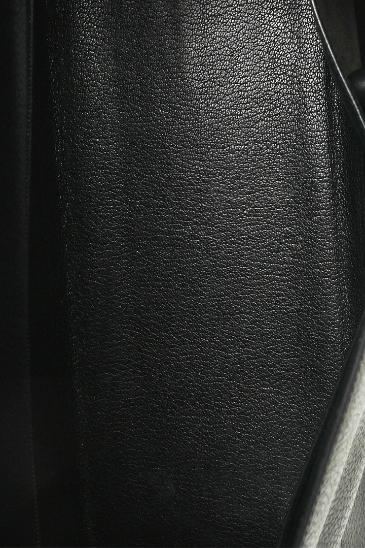 Hermes 1995 Kelly 35 Retourne in Ardennes Leather