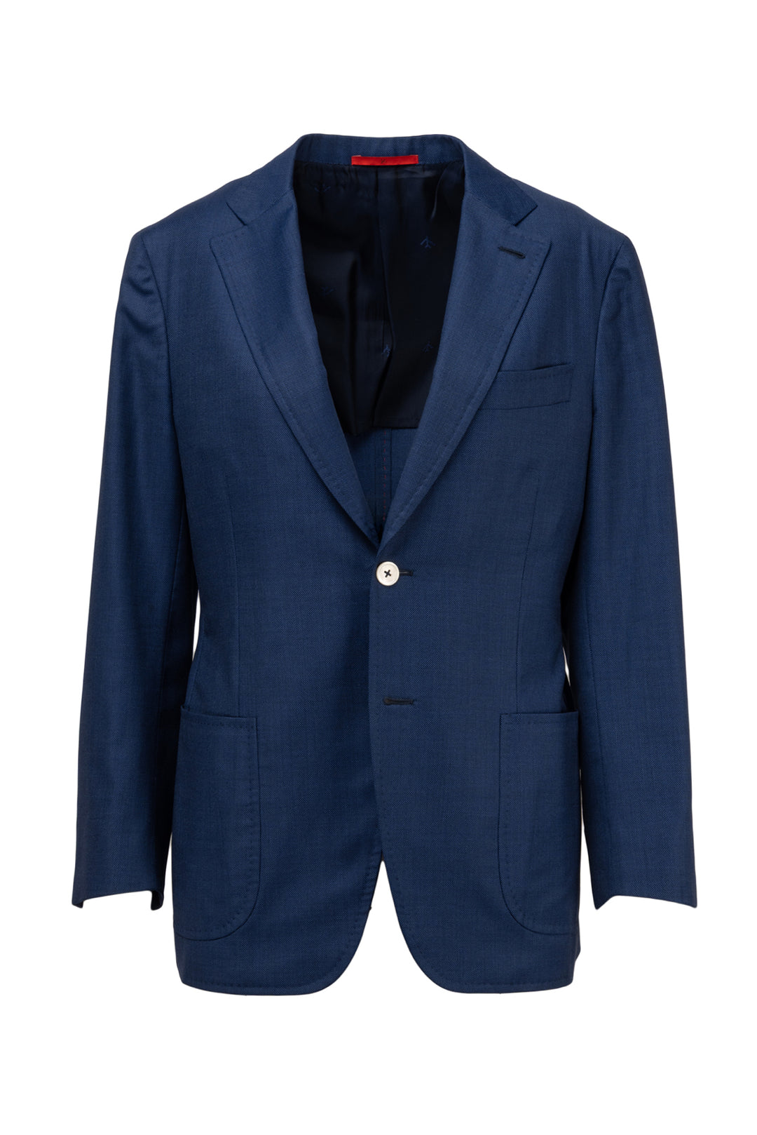 Isaia Size 40 Men's Wool & Silk Single Breasted Blazer