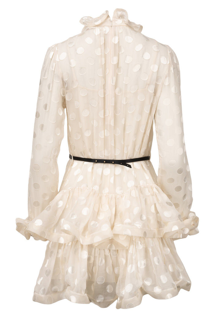 Zimmermann Size 1 The Lovestruck Fluted Mini Dress