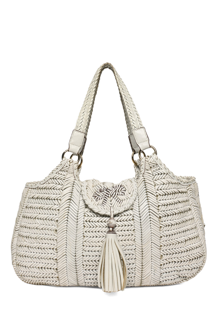 Anya Hindmarch Neeson Woven Leather Tote