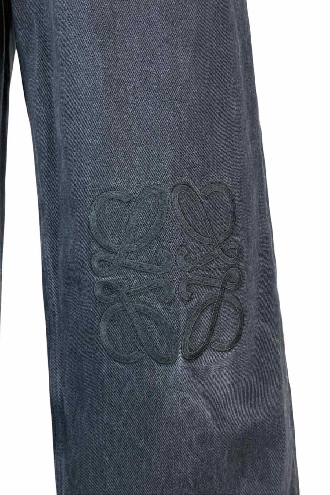 Loewe Size 36 Anagram Baggy Jeans