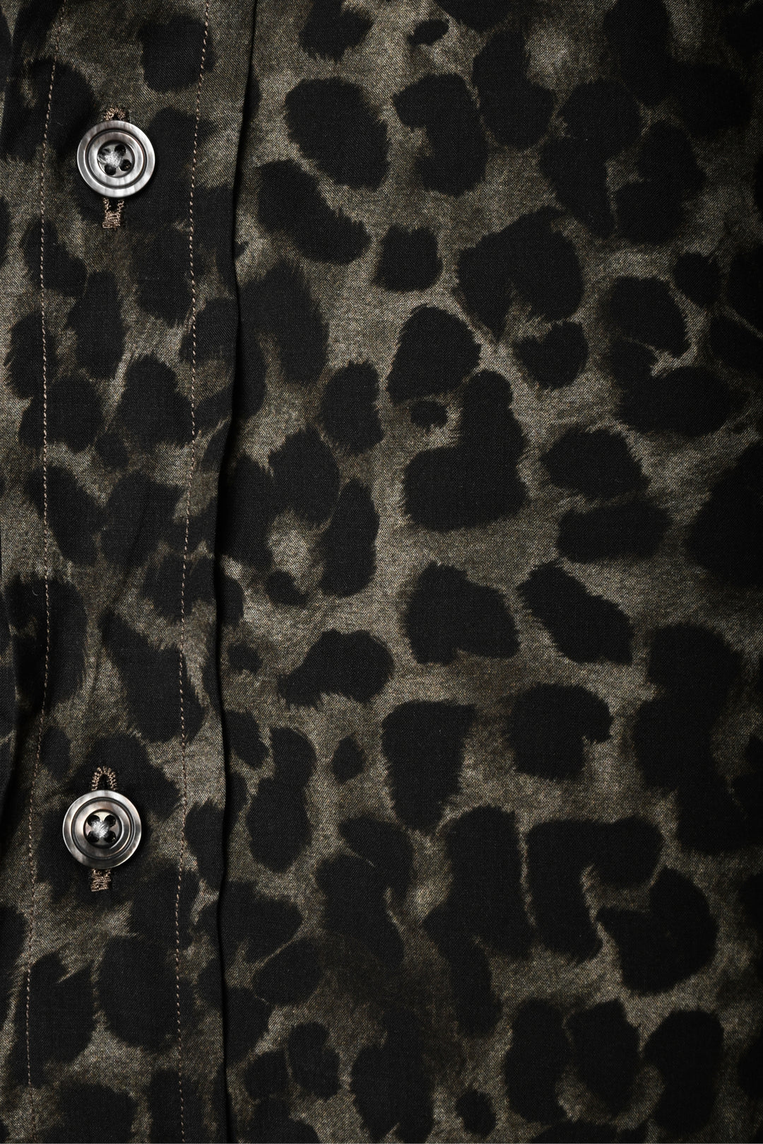 Tom Ford Size L Men's Leopard Shirt Long Sleeve