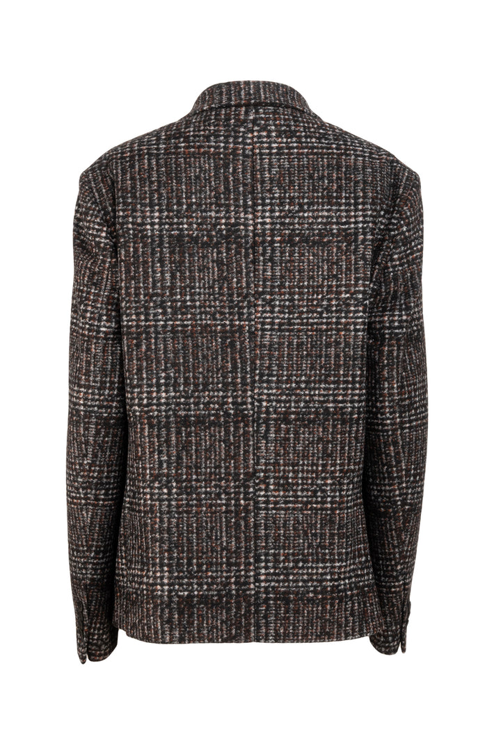 Schnayderman's Size M Men's Double Breasted Checked Blazer