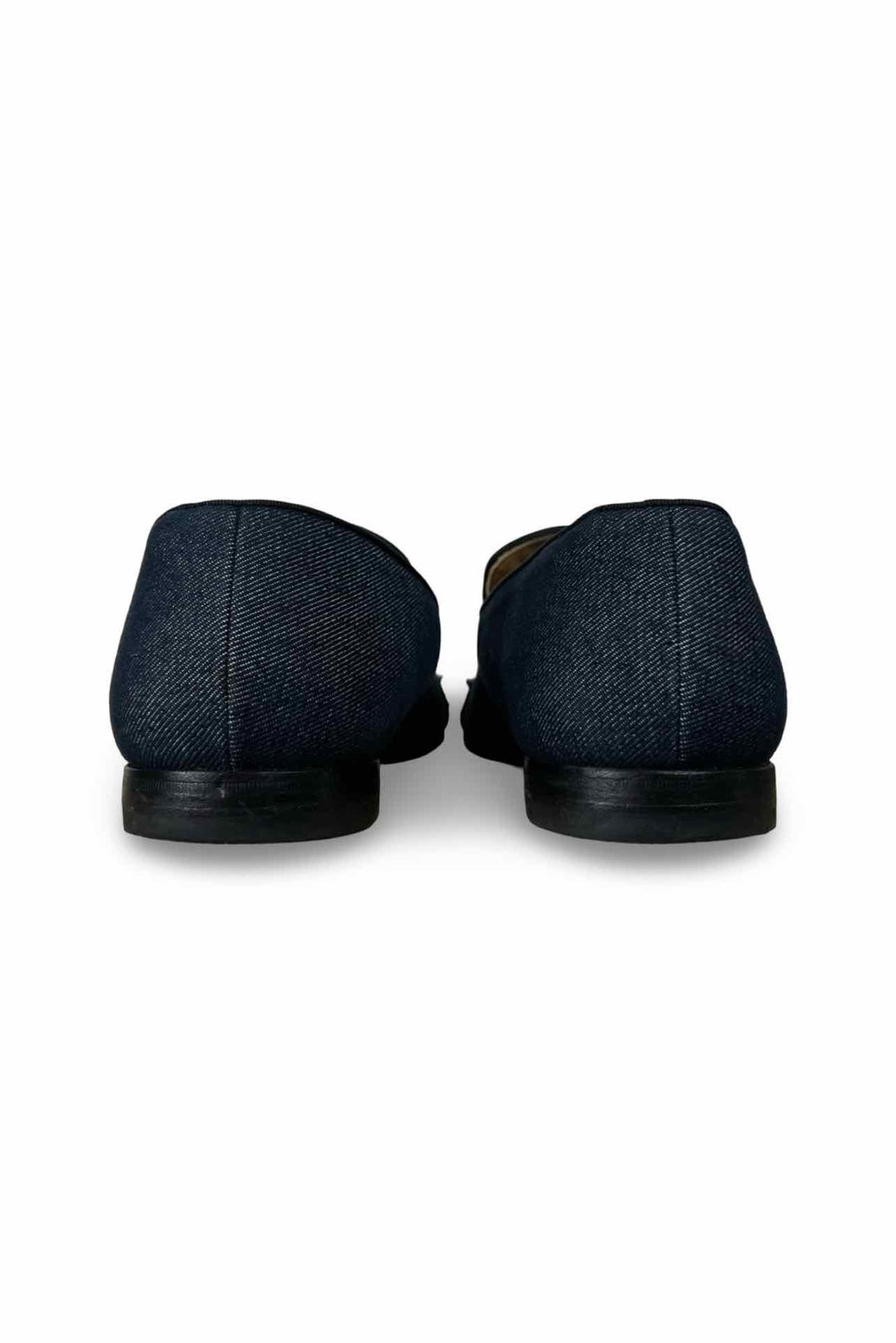 Christian Louboutin Size 45 Men's Denim Loafer