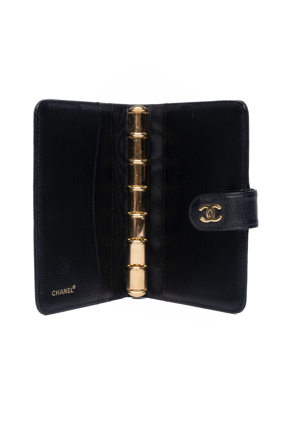 Chanel Vintage CC Leather Agenda Cover