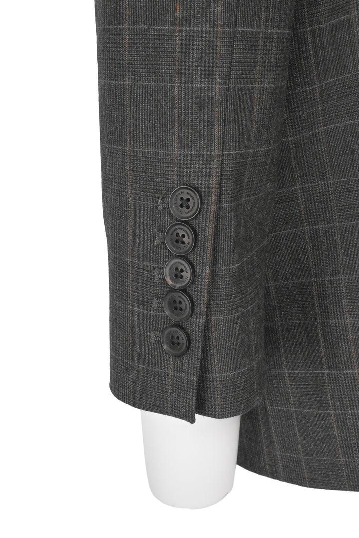 Nili Lotan Size 4 Diane Plaid Wool Blazer