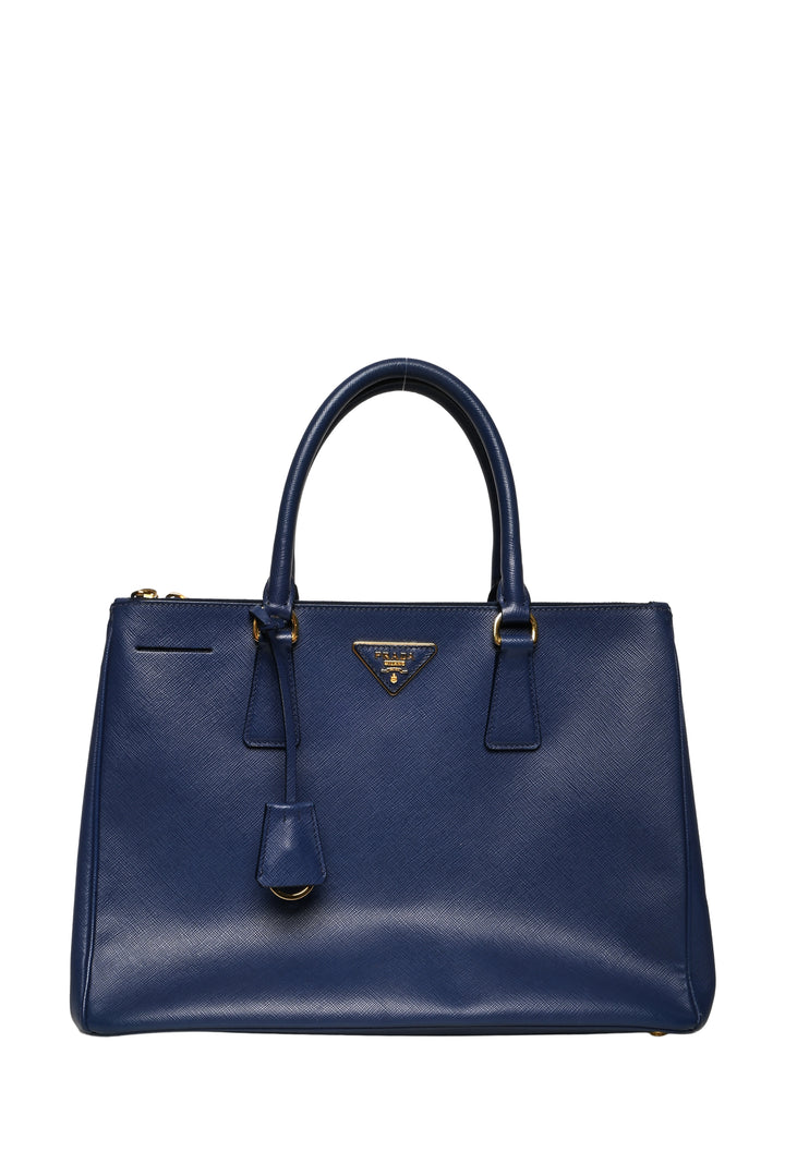 Prada Saffiano Lux Medium Galleria Double Zip Tote