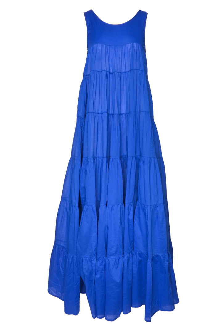 Kalita Size XS/S Tiered Cotton Maxi Dress