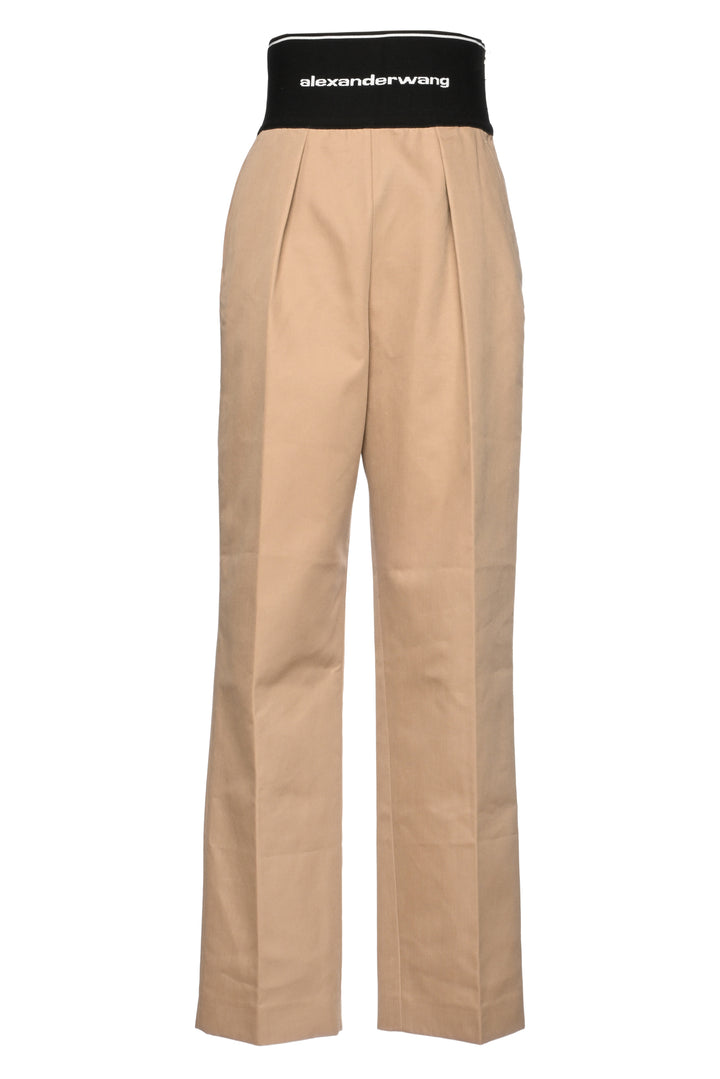 Alexander Wang Size 2 High-Waisted Straight Leg Pants