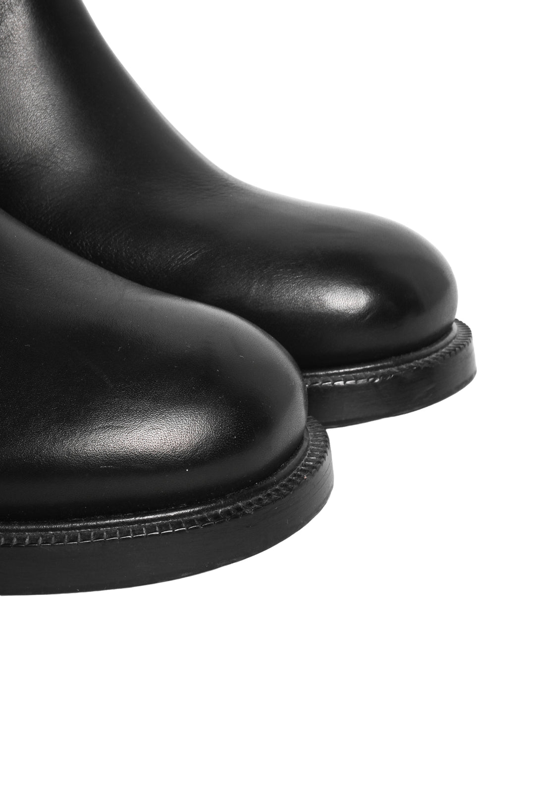 Salvatore Ferragamo Size 9 Liam Leather Knee Length Boots