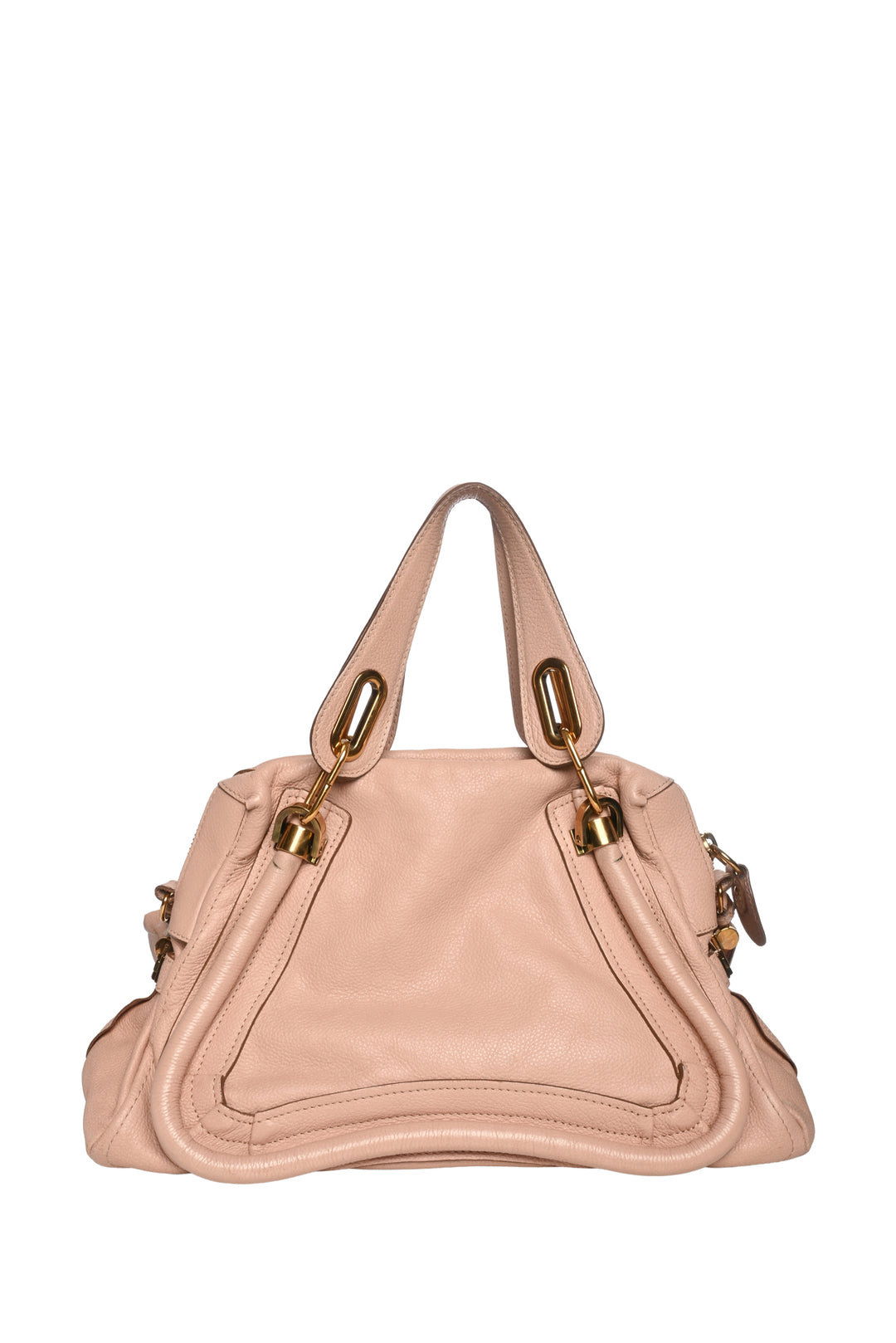 Chloe Leather Medium Paraty Shoulder Bag