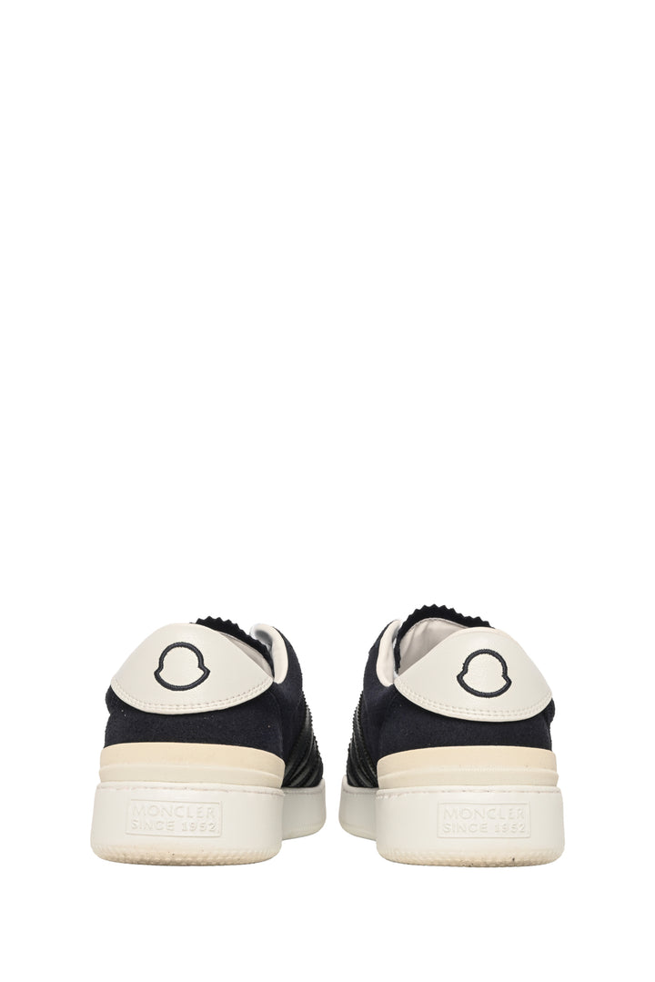 Moncler Size 41 Monaco M Leather Trimmed Suede Sneaker