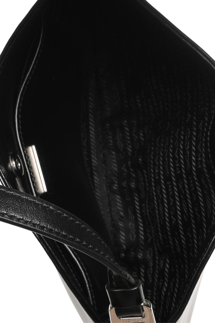 Prada Cleo Brushed Leather Shoulder Bag