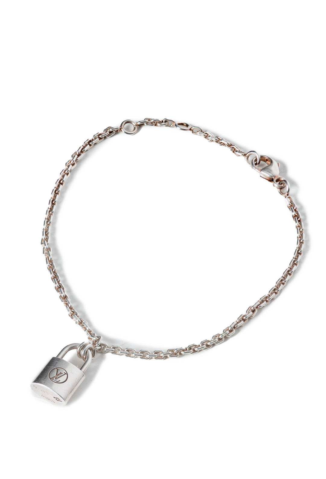 Louis Vuitton Size OS Silver Lockit Bracelet