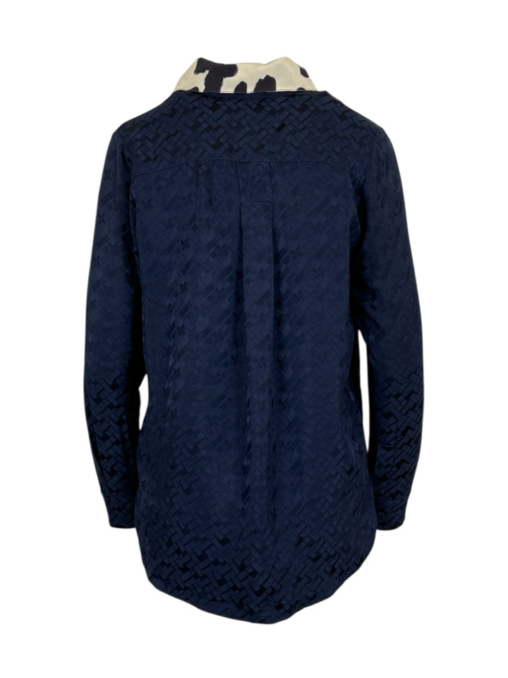 Marni Size 36 Oversized Collar Blouse