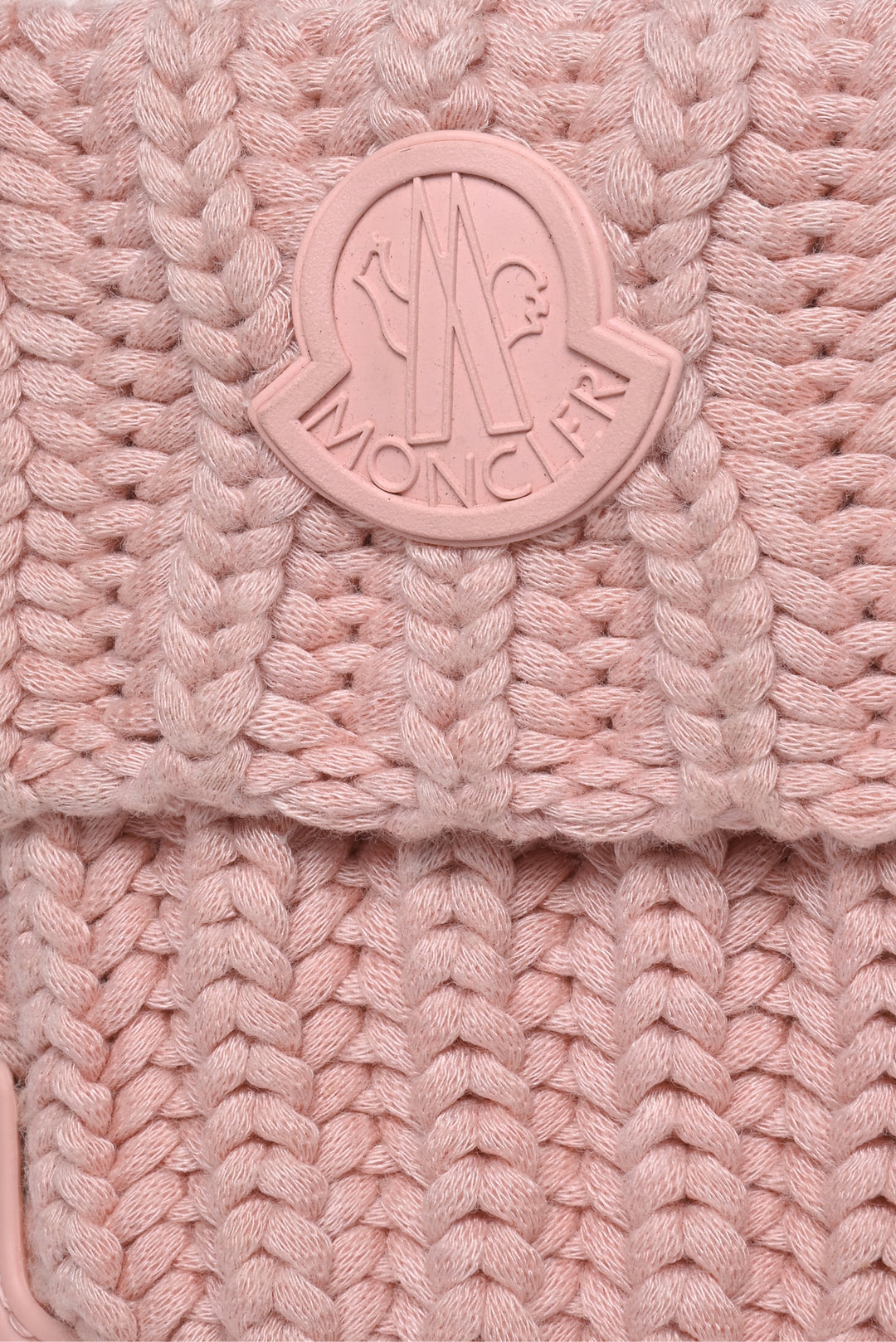 Moncler Size 36 Ginette Knit Cuff Rubber Ankle Boots