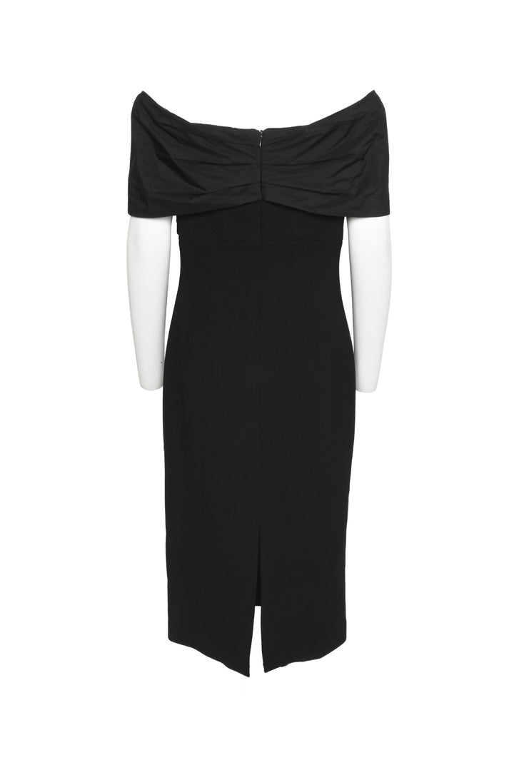 Rebecca Vallance Size 8 Anais Off Shoulder Midi Dress
