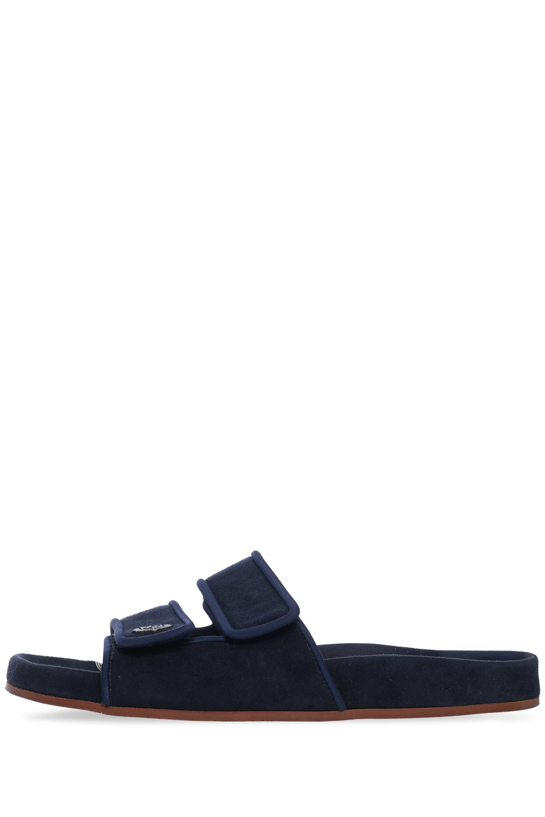 Loro Piana Size 36 Waikiki Suede Double Grip Sandals