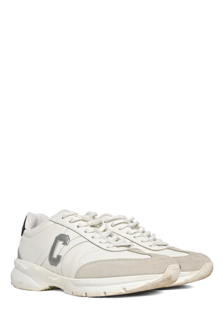 Celine Size 38 CR-02 Low Lace Up Sneaker