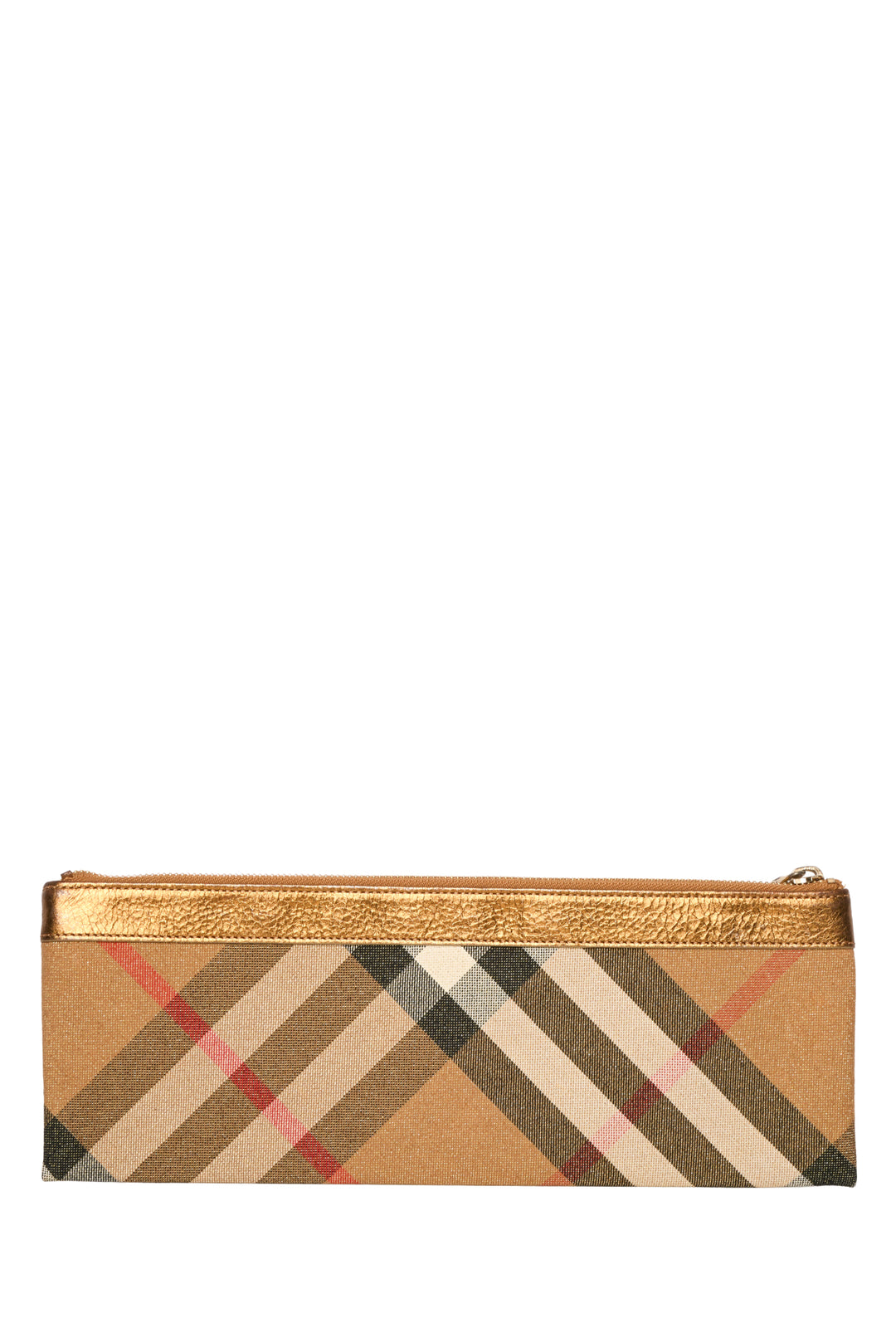 Burberry Vintage Sparkle Check Clutch