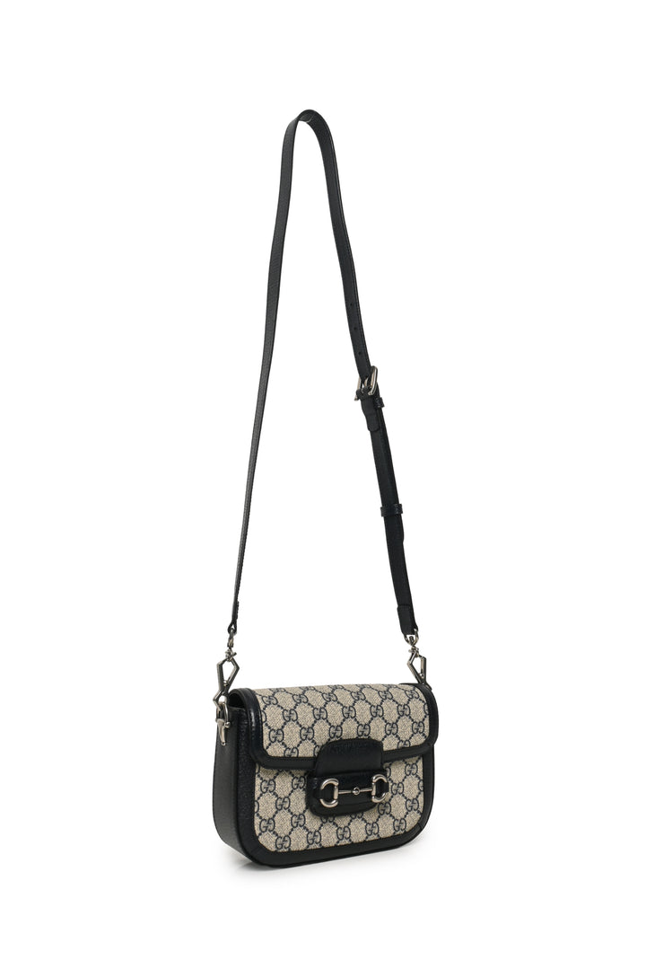 Gucci GG Supreme Horsebit 1955 Small Shoulder Bag