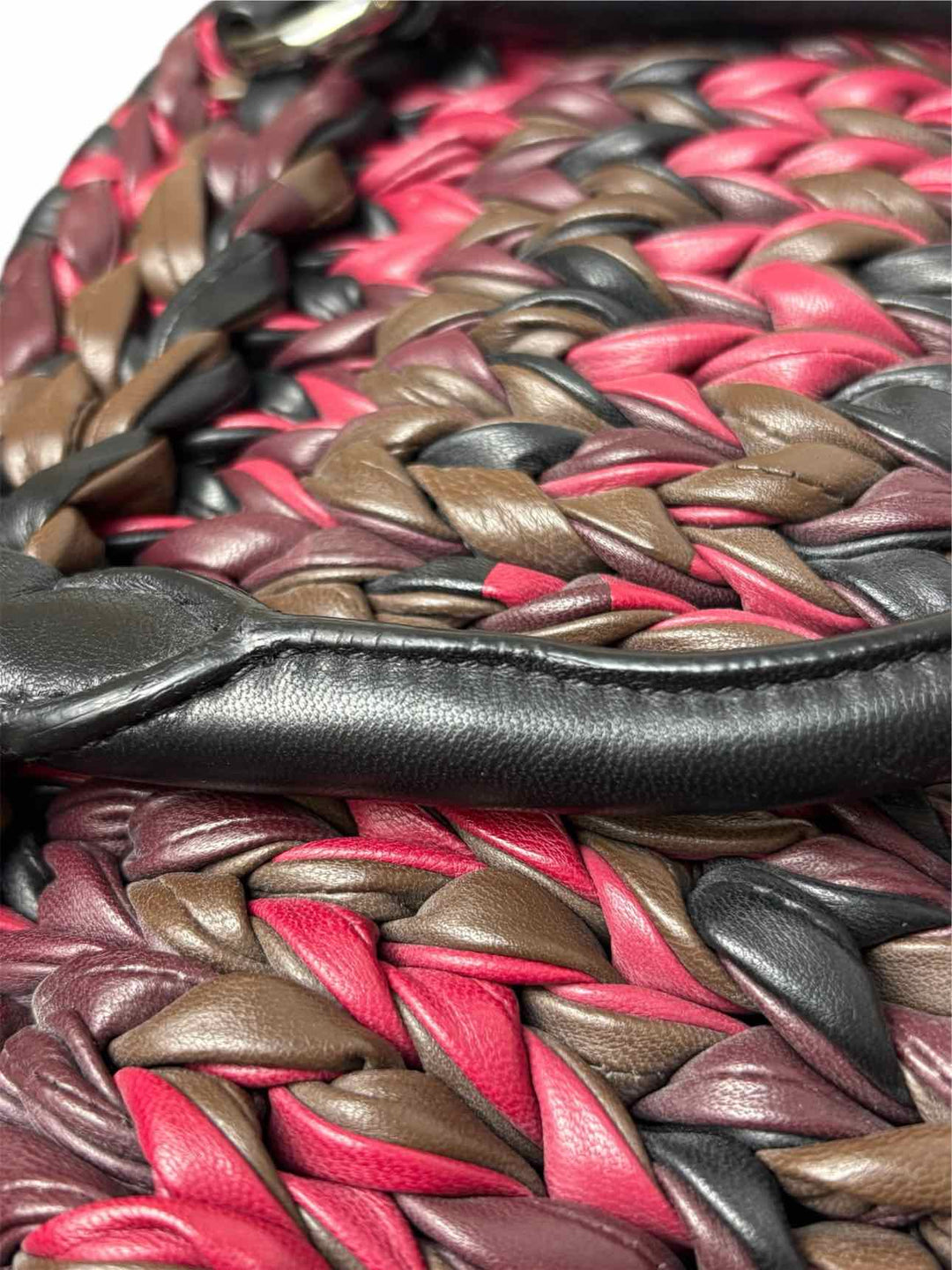 Prada Woven Leather Purse