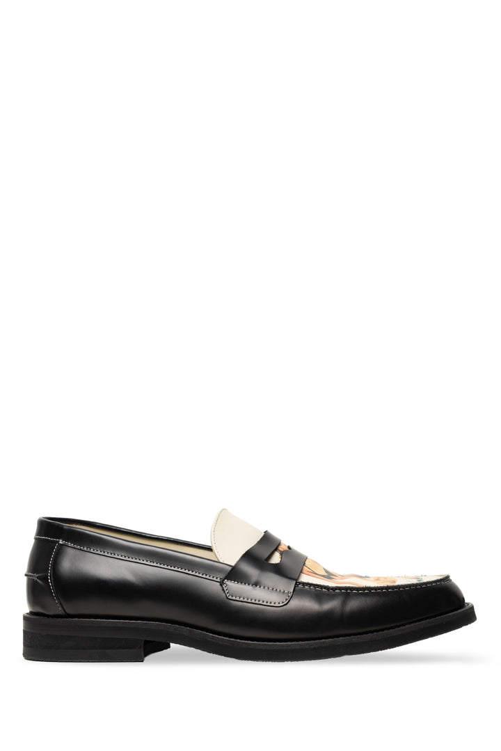 Duke + Dexter Size 11 Men's Wilde Pin Up II Penny Loafer