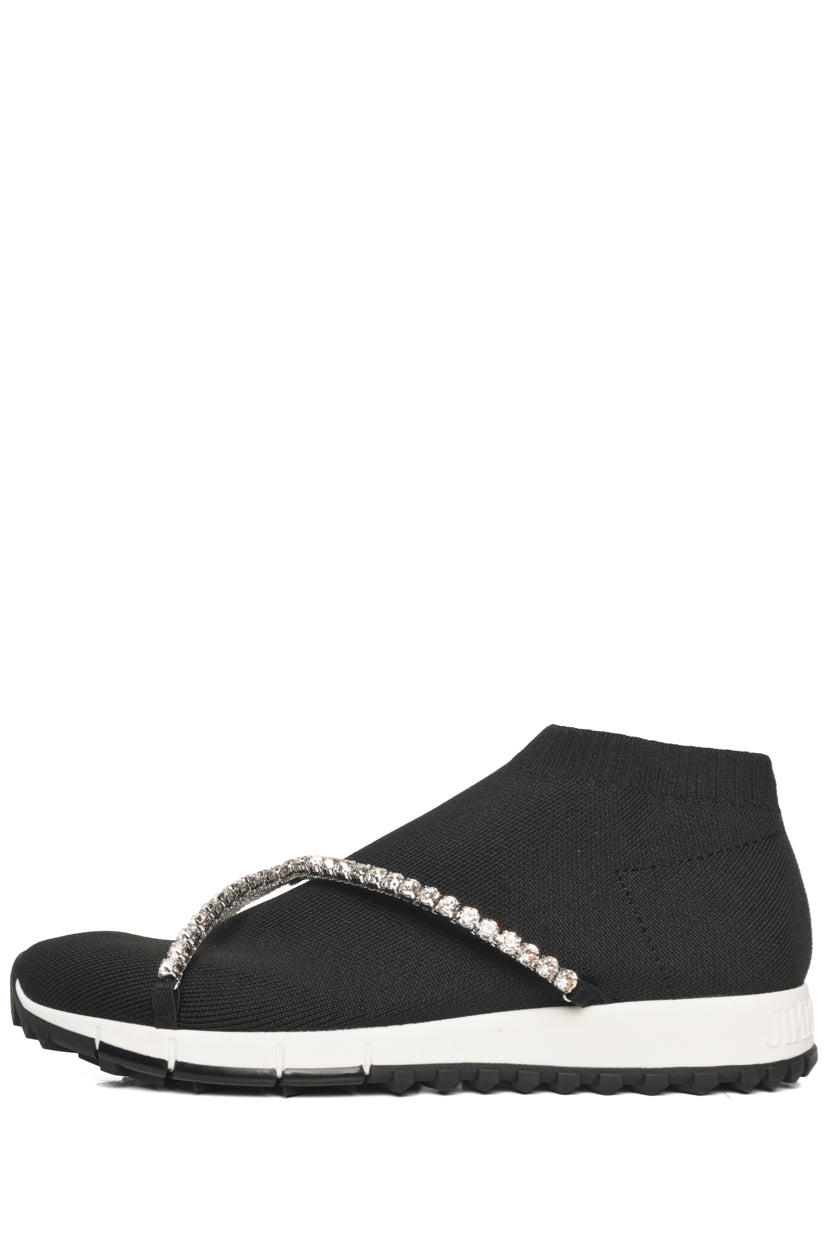 Jimmy Choo Size 37 Crystal Embellished Torri Sneakers