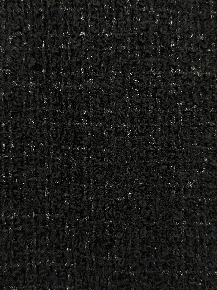 Chanel Size 2 Gold Chain Trim Tweed Blazer