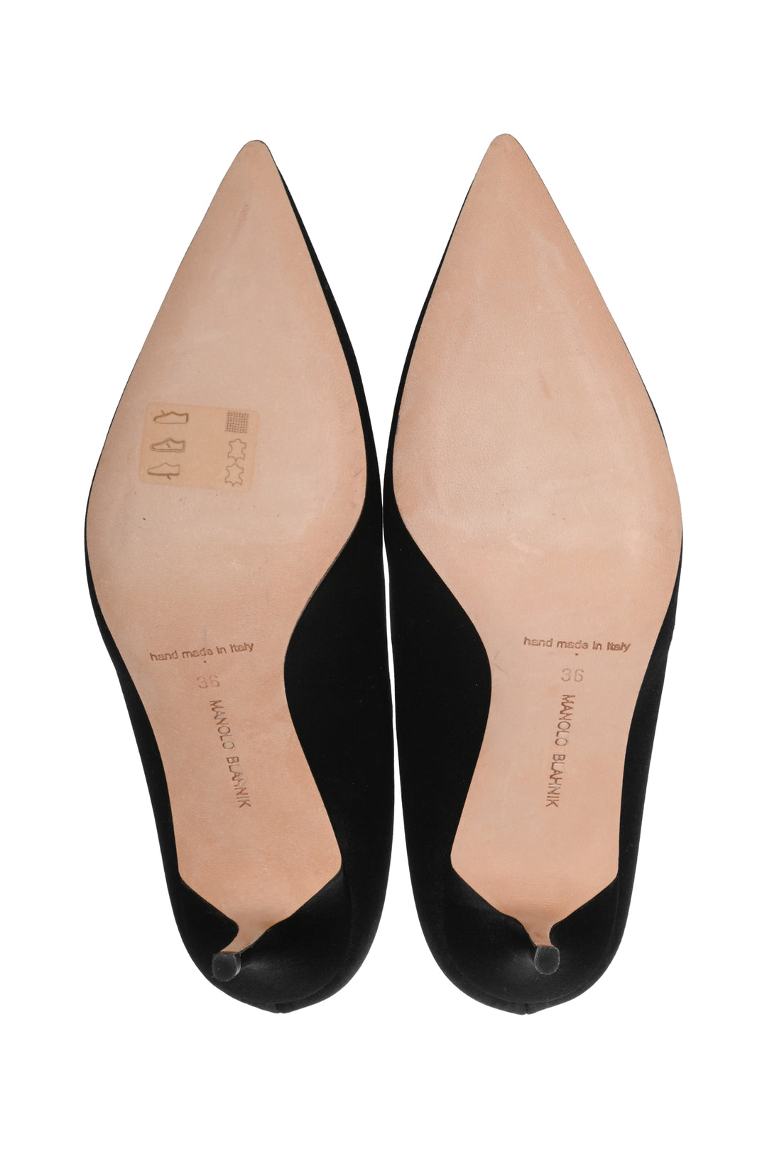 Manolo Blahnik Size 36 Nadira Satin Jewel Buckle Pumps
