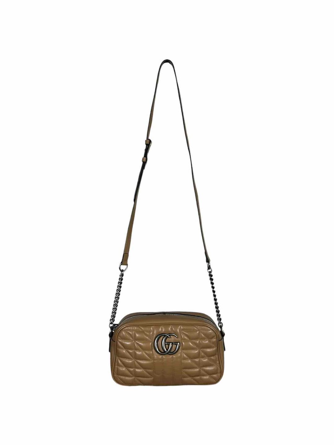 Gucci Matelasse Aria Small GG Marmont Chain