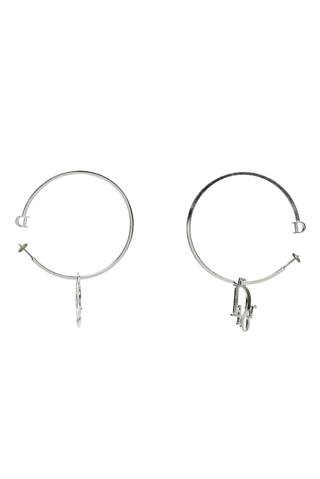 Dior Logo Hoop Earrings